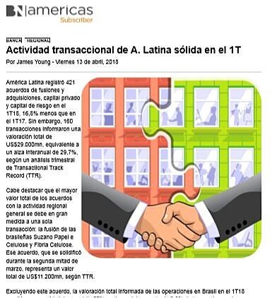 ActividadtransaccionaldeA.Latinaslidaenel1T